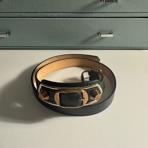 Balenciaga Leather Bracelet